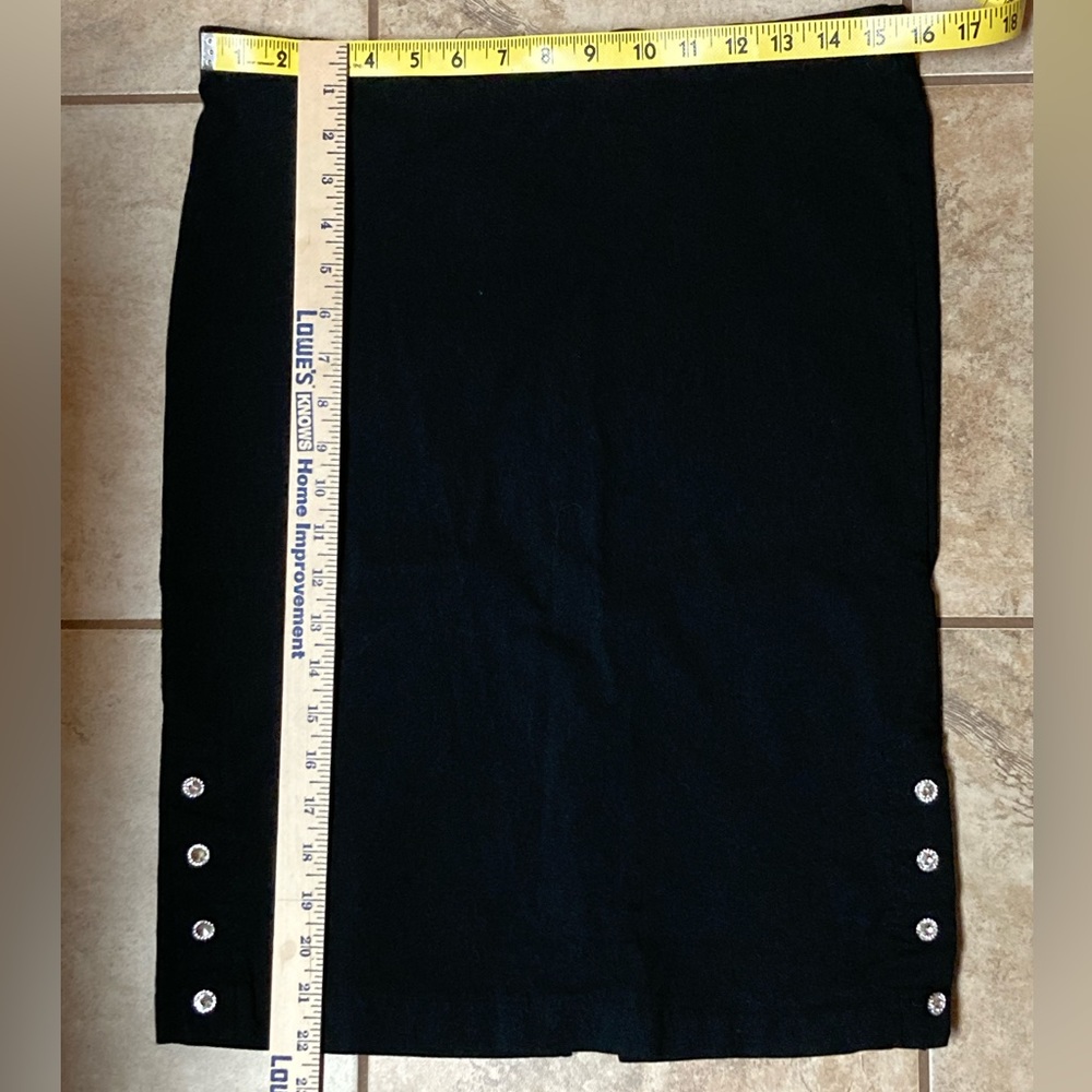 89th & Madison black pencil skirt
